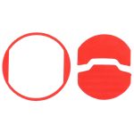 9 PCS Zentrale Lüftungsschlitze Abdeckung Dekorative Aufkleber Air Outlet Trim Ring für Ford Mustang 2015-2020 – Bild 3