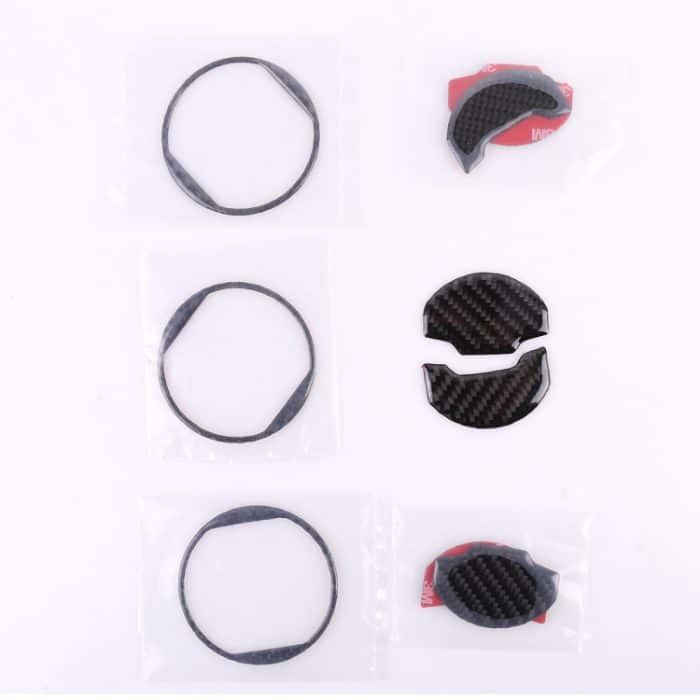 9 PCS Zentrale Lüftungsschlitze Abdeckung Dekorative Aufkleber Air Outlet Trim Ring für Ford Mustang 2015-2020 – Bild 6