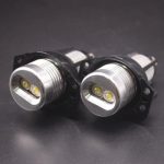 2 PCS DC 12-24V 6W 800LM 2-LED Auto Angel Eyes Glühbirne für BMW E90 / E91, (Weißlicht)