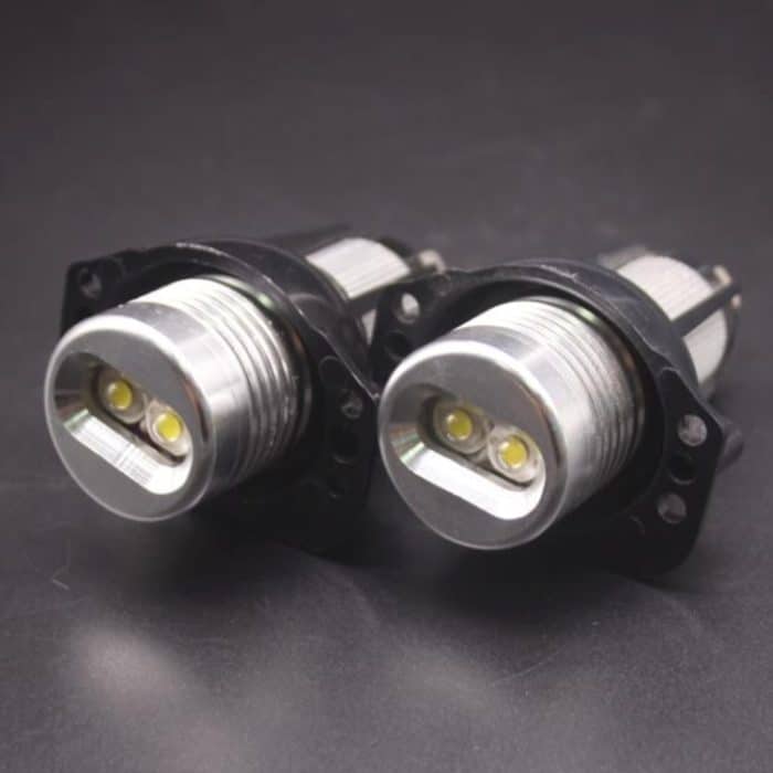 2 PCS DC 12-24V 6W 800LM 2-LED Auto Angel Eyes Glühbirne für BMW E90 / E91, (Weißlicht) – Bild 2