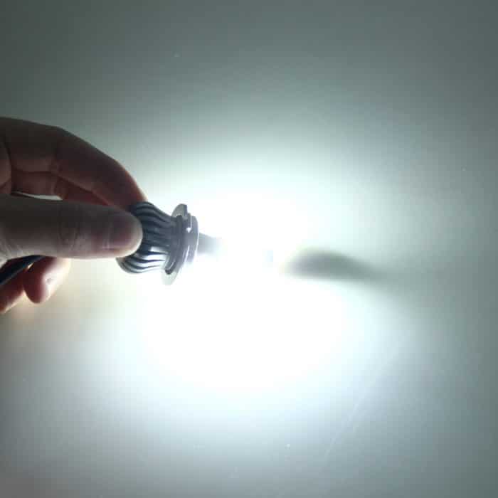 2 PCS 9006 HB4 6W 400LM Auto-LED Dreiseitige COB-Chips Austausch der Nebelscheinwerferlampe (weißes Licht + gelbes Licht) – Bild 6