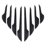 8 PCS Auto Fahrzeug Tür Seitenschutz Anti Crash Streifen Außen Vermeiden Stöße Kollision Aufprallschutz Aufkleber, R-2119 Door Edge Guards, Door Side Guard, R-2119 – Bild 2