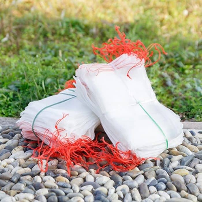 10 PCS Nylon-Netzbeutel Garden Seeds Fruits Schädlingsbekämpfungsbeutel Gemüse Vineyard Anti Bird Net Schädlingsbekämpfungsnetzbeutel Nylon-Netzfilter Zubehör Zubehör, Größe: 30 * 20 cm – Bild 3