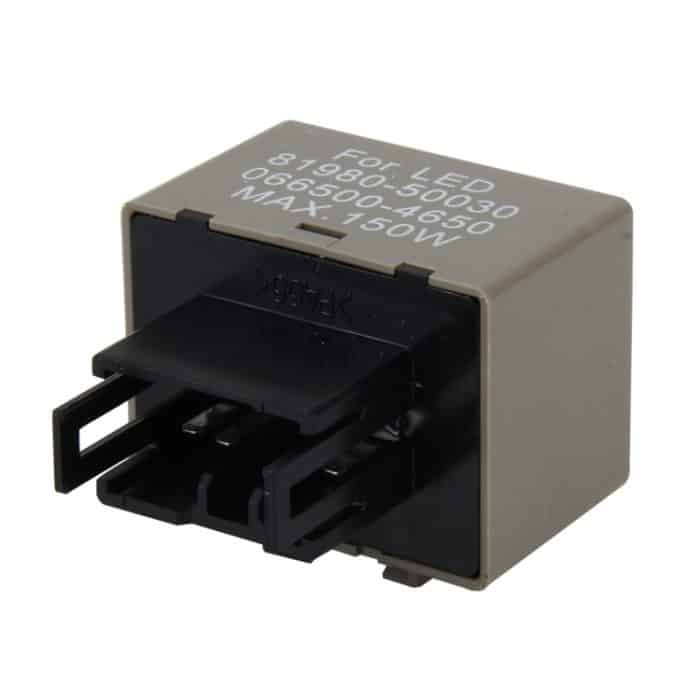 Auto Car-Styling DC 12V 8-polige LED-Blinker Auto-Blinkrelais Fix Hyper Flash Allgemeines Lampen-LED-Lichtrelais für Honda und Lexus – Bild 2