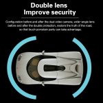 G705 5-Zoll-LCD-Touchscreen-Rückspiegel Auto-Recorder mit separater Kamera, 170-Grad-Weitwinkelanzeige, Support-Loop-Video / Bewegungserkennung / G-Sensor / TF-Karte – Bild 10