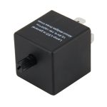 CF13 JL-02 Blinker für LED-Auto-Auto-Styling 3-poliger LED-Blinker Frequenzverstellbarer Auto-Blinkrelais Fix Hyper Flash Allgemeines Lampen-LED-Lichtrelais für japanische Autos – Bild 3