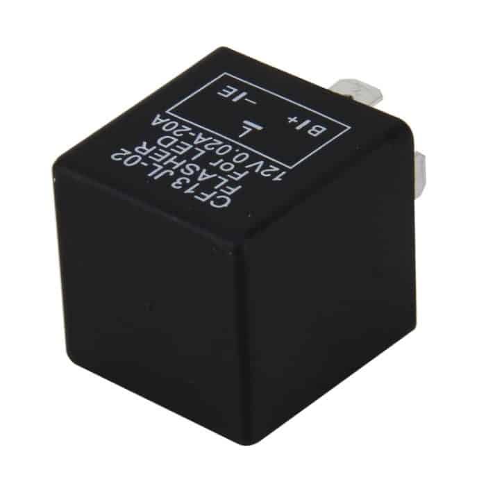 CF13 JL-02 Blinker für LED Auto Auto-Styling 3-polige LED Blinker Auto Blinkrelais Fix Hyper Flash Allgemeines Lampen-LED Lichtrelais für japanische Autos – Bild 3