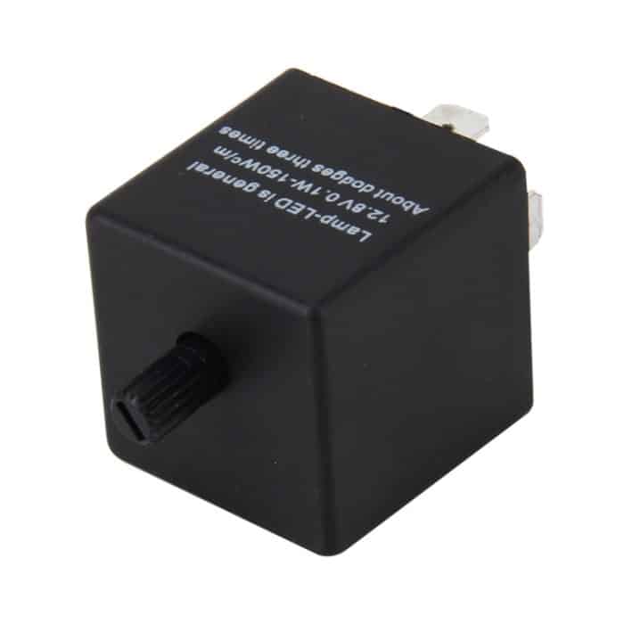 CF14 JL-02 Blinker für LED Auto Auto-Styling LED Blinker 3-polig Einstellbare Frequenz Auto Blinkrelais Fix Hyper Flash Allgemeines Lampen-LED Lichtrelais für europäische Autos – Bild 3