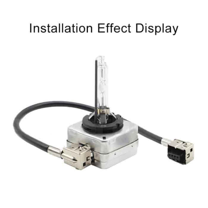 2 PCS Universal D3 HID Xenon-Lampenwandler-Kabeladapter D3-Adapter HID-Steckdosenstecker Adapter Lampendraht Anschlussdraht für Ballast versteckt – Bild 6