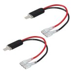 2 PCS Universal-H1 Conversion Bulb Harness Draht-Stecker Stromkabel Adapter Stecker