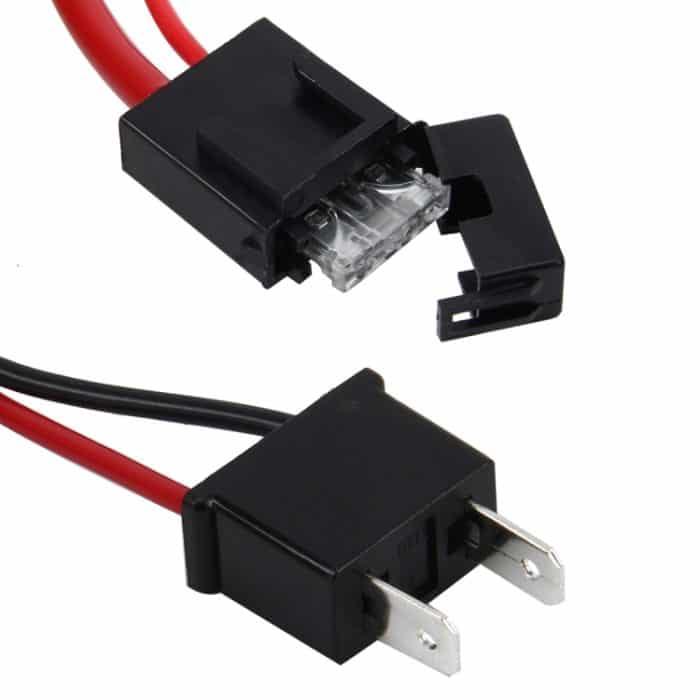 DC 12V 40A H7 Lampenart Stärkung Line Group HID-Xenon-Controller Kabel Relais Verdrahtung – Bild 4
