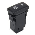 Auto-Nebelscheinwerfer-Lampenanzeige 5-polige Ein- und Ausschalter-Steuerung 4 Kabel Auto-Auto-Nebelscheinwerfer 5-poliger Schalter Ein-Aus-Schalter für Toyota, große Größe: 6 * 2,8 * 1,7 cm (gelbes Licht) – Bild 2