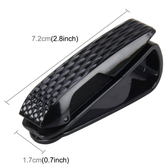 Fahrzeugmontierte Brille Clip Auto Sonnenbrille Brillenhalter Brille Sonnenbrille Halter Brillenhalter – Bild 2