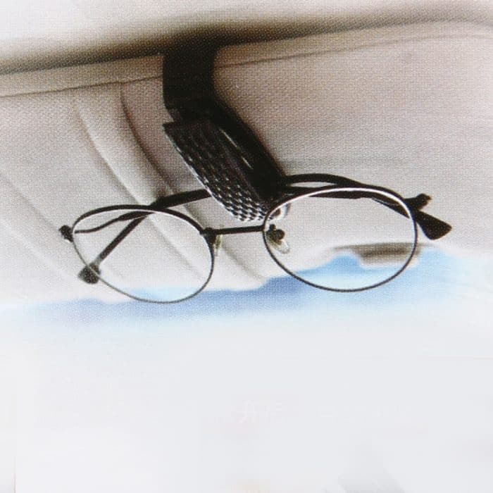 Fahrzeugmontierte Brille Clip Auto Sonnenbrille Brillenhalter Brille Sonnenbrille Halter Brillenhalter – Bild 8