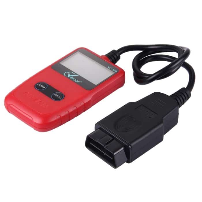 Viecar CV309 OBDII EOBD Autodiagnosewerkzeug Code Scanner Fehlerleser (rot) – Bild 1
