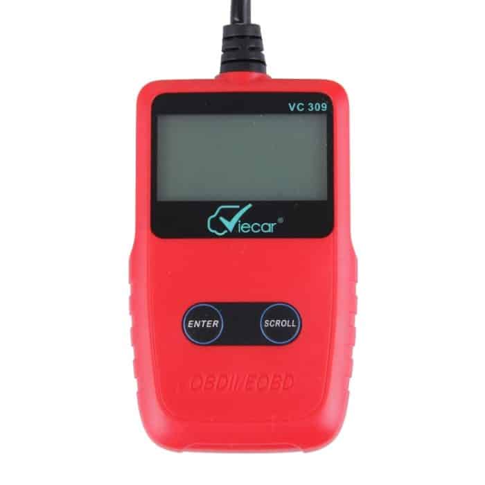 Viecar CV309 OBDII EOBD Autodiagnosewerkzeug Code Scanner Fehlerleser (rot) – Bild 3