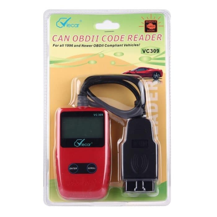 Viecar CV309 OBDII EOBD Autodiagnosewerkzeug Code Scanner Fehlerleser (rot) – Bild 6