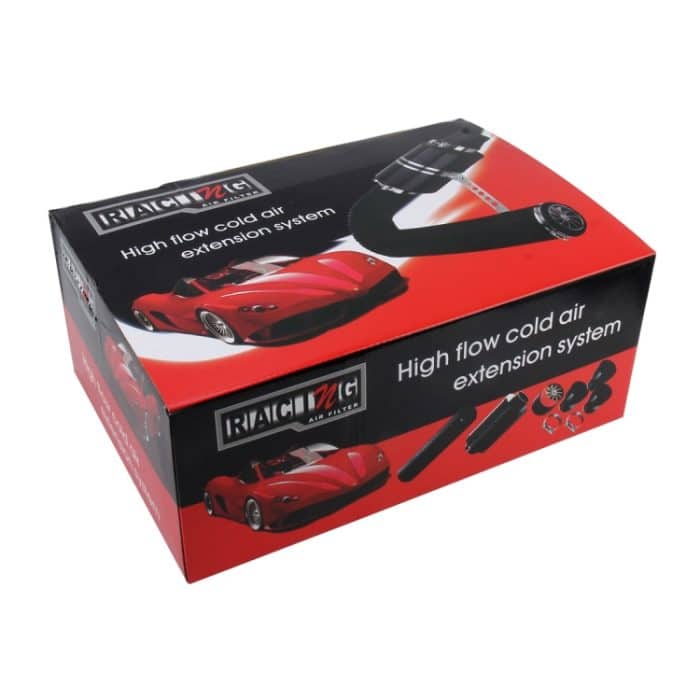 Universelle Lufteinlässe Kurzer kalter Renn-Aluminium-Lufteinlassrohrschlauch Luftfilter mit hohem Durchfluss und kaltem Luftverlängerungssystem – Bild 6