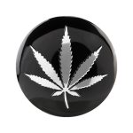 4 PCS Car-Styling Silber Blätter Muster Metall Radnabe Dekorativer Aufkleber, Durchmesser: 5,8 cm – Bild 2