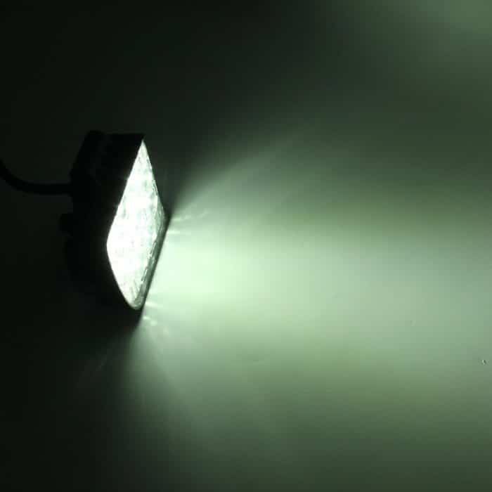 DC 10–30 V, 27 W, 2500 lm, 6000 K, wasserdicht, für Fahrzeug, Auto, Boot, Marine, Außenarbeitsscheinwerfer, Notbeleuchtung, 30 Grad verstellbare Spotlicht-LED-Autolampen mit 9 intensiven Wafer-LED-Leuchten, Spot Light+27W – Bild 8