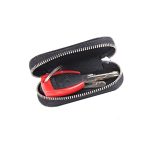 Universal Pure Cow Leder Taille hängen Reißverschluss Brieftaschen Schlüsselhalter Tasche (No Include Key) – Bild 3