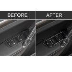 Auto Carbon Fiber Window Lift Panel Dekorativer Aufkleber für Volkswagen Golf 7 2013-2017, Linkslenker – Bild 7