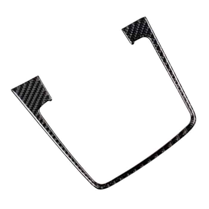 Auto Carbon Fiber Gear Position Panel Frame Dekorativer Aufkleber für Volkswagen Golf 7 2018-, ohne Loch und Start und Stopp, Linksantrieb – Bild 2