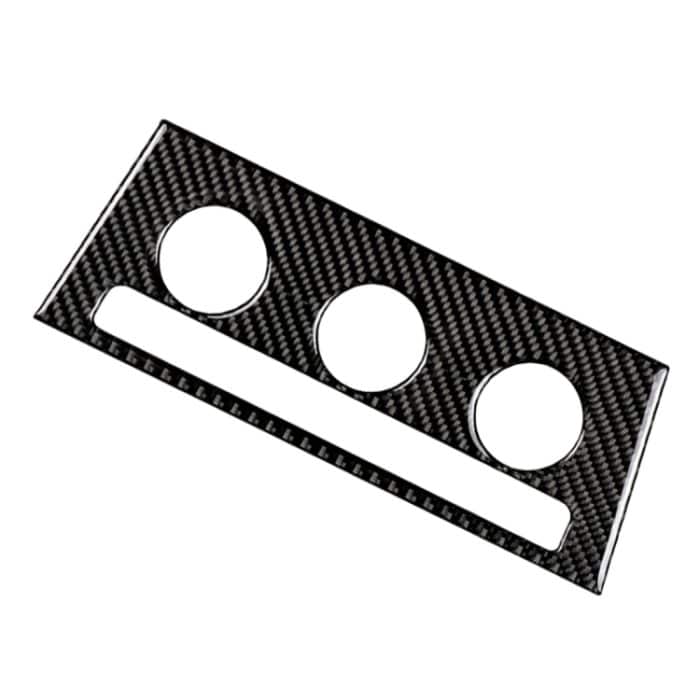 Auto Carbon Fiber Klimaanlage Drehknopf Dekorativer Aufkleber für Volkswagen Golf 7 2013-2017 – Bild 2