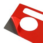 Auto Carbon Fiber Klimaanlage Drehknopf Dekorativer Aufkleber für Volkswagen Golf 7 2013-2017 – Bild 4