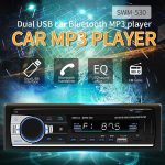 SWM-530 12V Universal Car Dual-USB-Ladegerät Radioempfänger MP3-Player, unterstützt FM & Bluetooth mit Fernbedienung – Bild 6