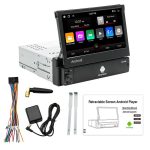 SU 9701 1 GB + 32 GB, 7 Zoll (17,8 cm) HD, faltbarer universeller Android-Autoradioempfänger, MP5-Player, unterstützt FM, Bluetooth, TF-Karte, GPS, Telefonverbindung und WLAN – Bild 5