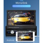 T100 7-Zoll-HD-Universal-Autoradioempfänger MP5-Player, unterstützt FM & AM & RDS & Bluetooth & Telefonverbindung mit Fernbedienung – Bild 10