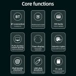 SWM-7805C 4,1-Zoll-Touchscreen Universal-Autoradio-Empfänger MP5-Player, unterstützt FM-, Bluetooth- und TF-Karten mit Fernbedienung – Bild 9