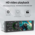 SWM-7805C 4,1-Zoll-Touchscreen Universal-Autoradio-Empfänger MP5-Player, unterstützt FM-, Bluetooth- und TF-Karten mit Fernbedienung – Bild 10