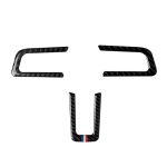 Auto USA Farbe Carbon Lenkrad dekorative Aufkleber für Ford Mustang 2015-2017 – Bild 2