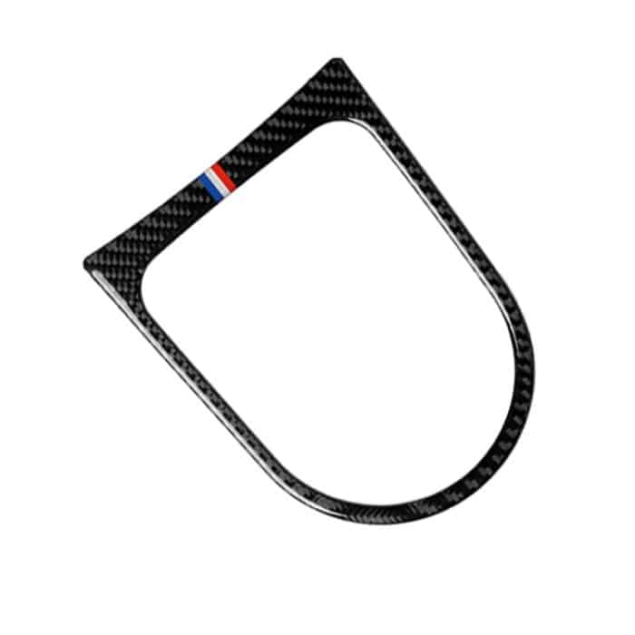 Auto USA Farbe Carbon Faser Schaltrahmen dekorative Aufkleber für Ford Mustang 2015-2017 – Bild 2