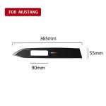 Auto USA Farbe Carbon Faser Armaturenbrett dekorative Aufkleber für Ford Mustang 2015-2017, Linksantrieb – Bild 5