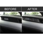 Auto USA Farbe Carbon Faser Armaturenbrett dekorative Aufkleber für Ford Mustang 2015-2017, Linksantrieb – Bild 7