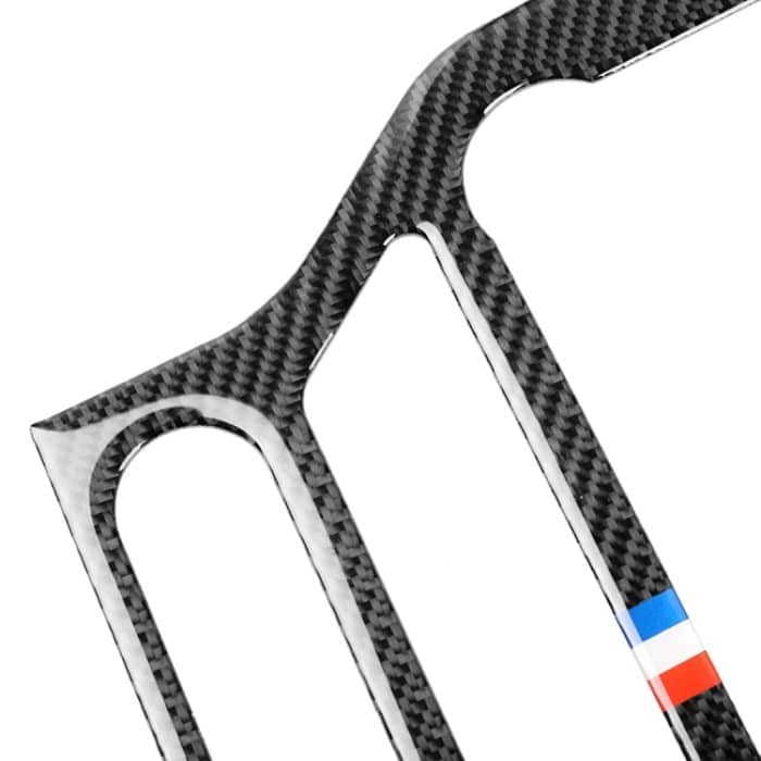 Auto USA Farbe Kohlefaser CD Panel dekorative Aufkleber für Ford Mustang 2015-2017 – Bild 3