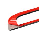 2 PCS Auto USA Farbe Kohlefaser Seite Luftauslass Dekorative Aufkleber für Ford Mustang 2015-2017 – Bild 4