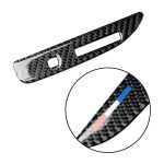 2 PCS Car USA Farbe Carbon Faser Schalttafel Dekorative Aufkleber für Ford Mustang 2015-2017, Linksantrieb – Bild 3