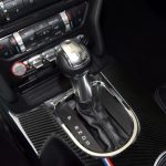 Auto USA Farbe Kohlefaser Linksantrieb Zahnrad Position Panel Dekorative Aufkleber für Ford Mustang 2015-2017 – Bild 6