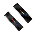 2 PCS Car USA Farbe Carbon Faser Central Control Dekorativer Aufkleber für Ford Mustang 2015-2017 – Bild 2