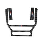 Auto USA Farbe Kohlefaser Zentrales Bedienfeld Dekorativer Aufkleber für Ford Mustang 2015-2017 – Bild 2