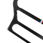 Auto USA Farbe Kohlefaser Zentrales Bedienfeld Dekorativer Aufkleber für Ford Mustang 2015-2017 – Bild 3