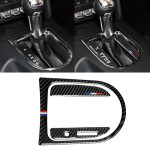 3 PCS Auto USA Farbe Carbon Faser Schalttafel Rahmen dekorative Aufkleber für Ford Mustang 2015-2017, Linksantrieb