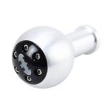 Universal Vehicle Car Bat Pattern Schalthebelabdeckung Handbuch Automatischer Aluminium-Schaltknauf (Silber), Größe: 5 * 9 cm – Bild 3