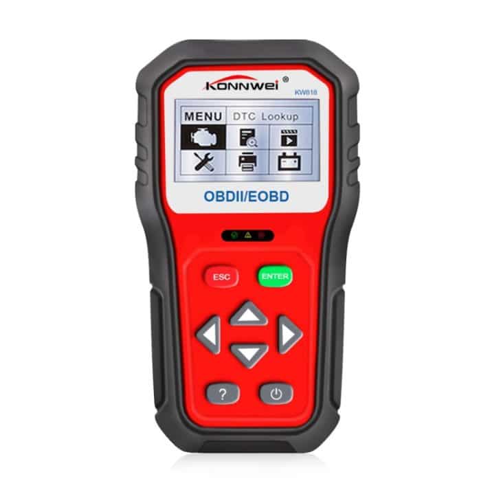 KONNWEI KW818 EOBD / OBDII Auto-Autodiagnose-Scan-Tools CAN-Code-Reader-Scanner (nur für 12-V-Benziner) – Bild 3
