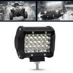 4 Zoll 18W 1800LM 4-reihige LED-Lichtleiste Arbeitsüberholung Offroad-Fahrzeuglampe Dachleiste