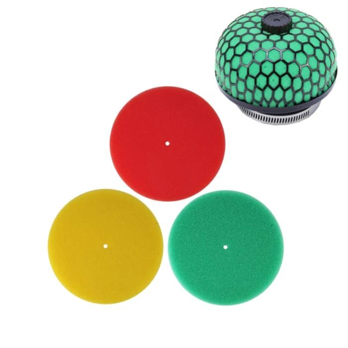 HKS 180mm Super Power Flow Lufteinlass Ersatzfilterelement Trocken 3 Schichten, zufällige Farbabgabe – Bild 1